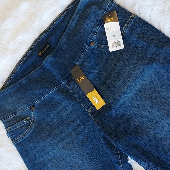 lee slimming fit capris